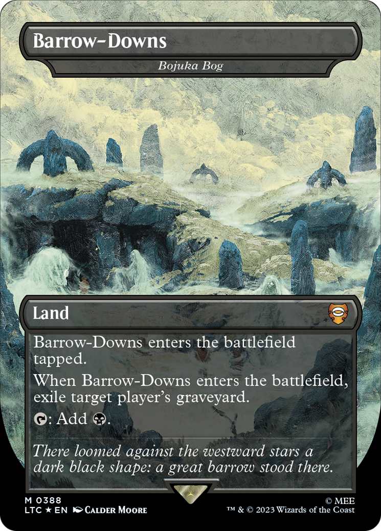 Barrow-Downs - Bojuka Bog (Surge Foil Realms and Relics) [The Lord of the Rings: Tales of Middle-Earth Commander] - Destination Retro