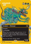 Agonasaur Rex (Borderless) (First-Place Foil) [Aetherdrift] - Destination Retro