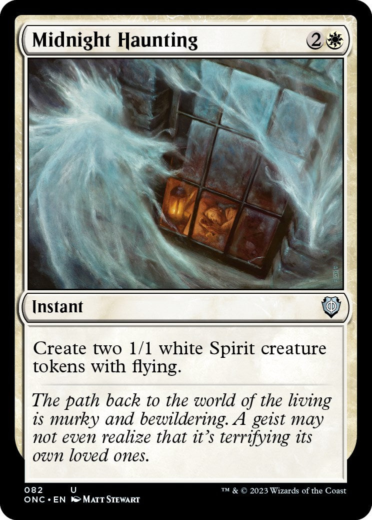 Midnight Haunting [Phyrexia: All Will Be One Commander] - Destination Retro