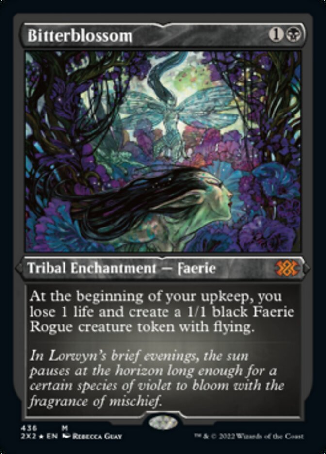 Bitterblossom (Foil Etched) [Double Masters 2022] - Destination Retro