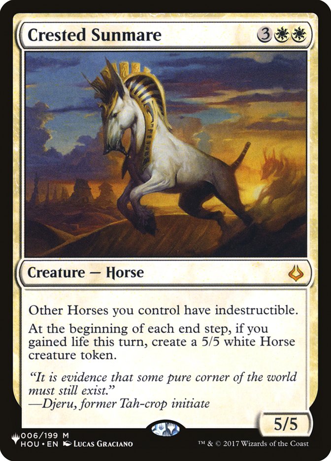 Crested Sunmare [The List] - Destination Retro