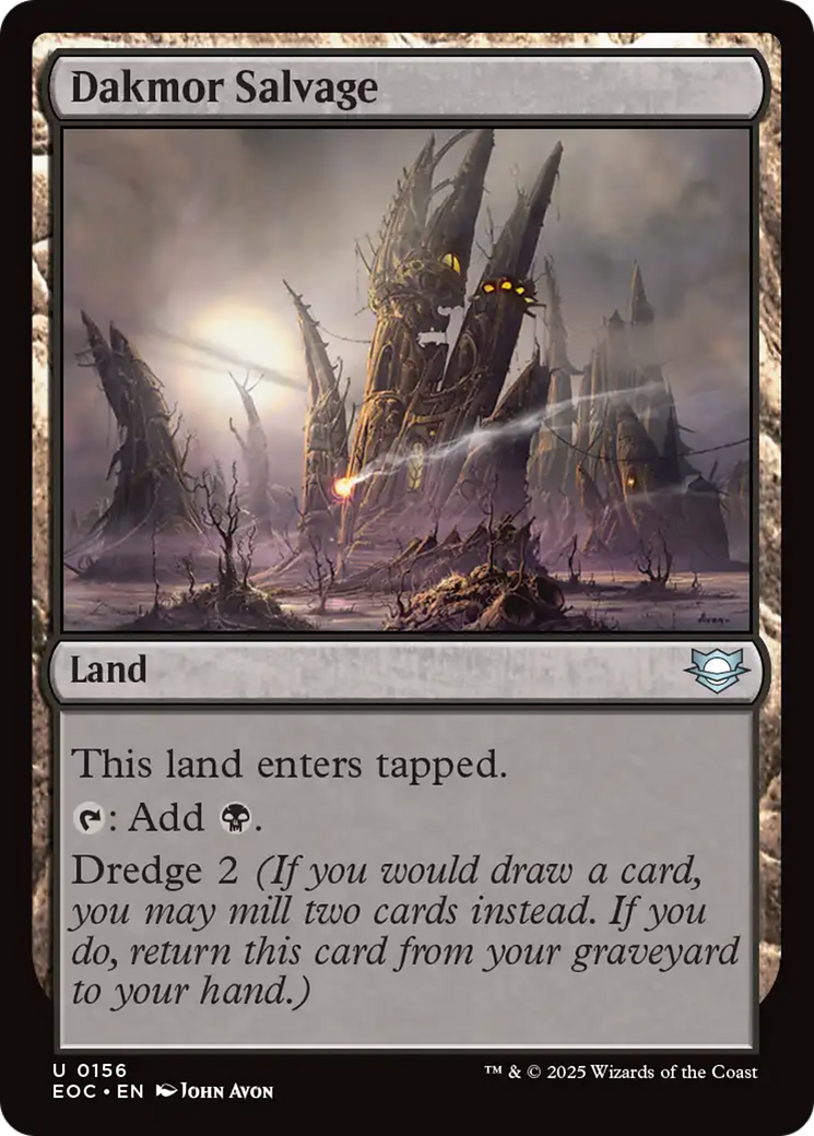 Dakmor Salvage [Edge of Eternities Commander] - Destination Retro