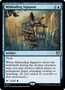 Misleading Signpost [Wilds of Eldraine Commander] - Destination Retro