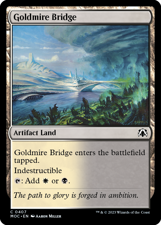 Goldmire Bridge [March of the Machine Commander] - Destination Retro