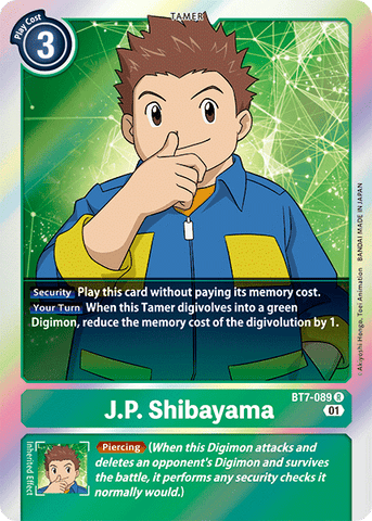 J.P. Shibayama [BT7-089] [Next Adventure] - Destination Retro