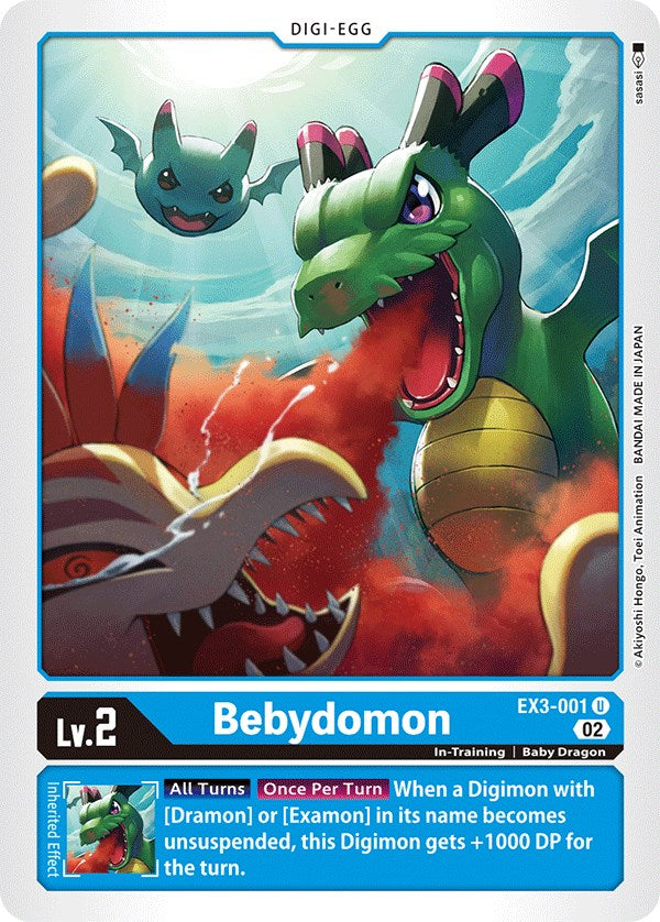 Bebydomon [EX3-001] [Draconic Roar] - Destination Retro