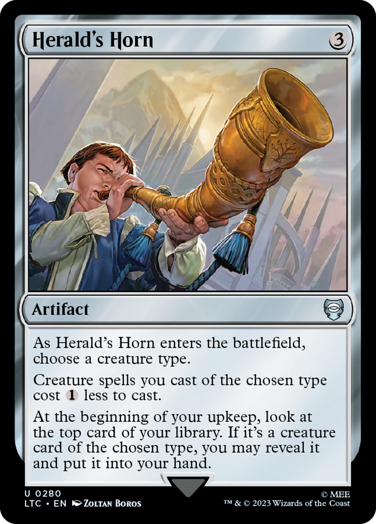 Herald's Horn [The Lord of the Rings: Tales of Middle-Earth Commander] - Destination Retro