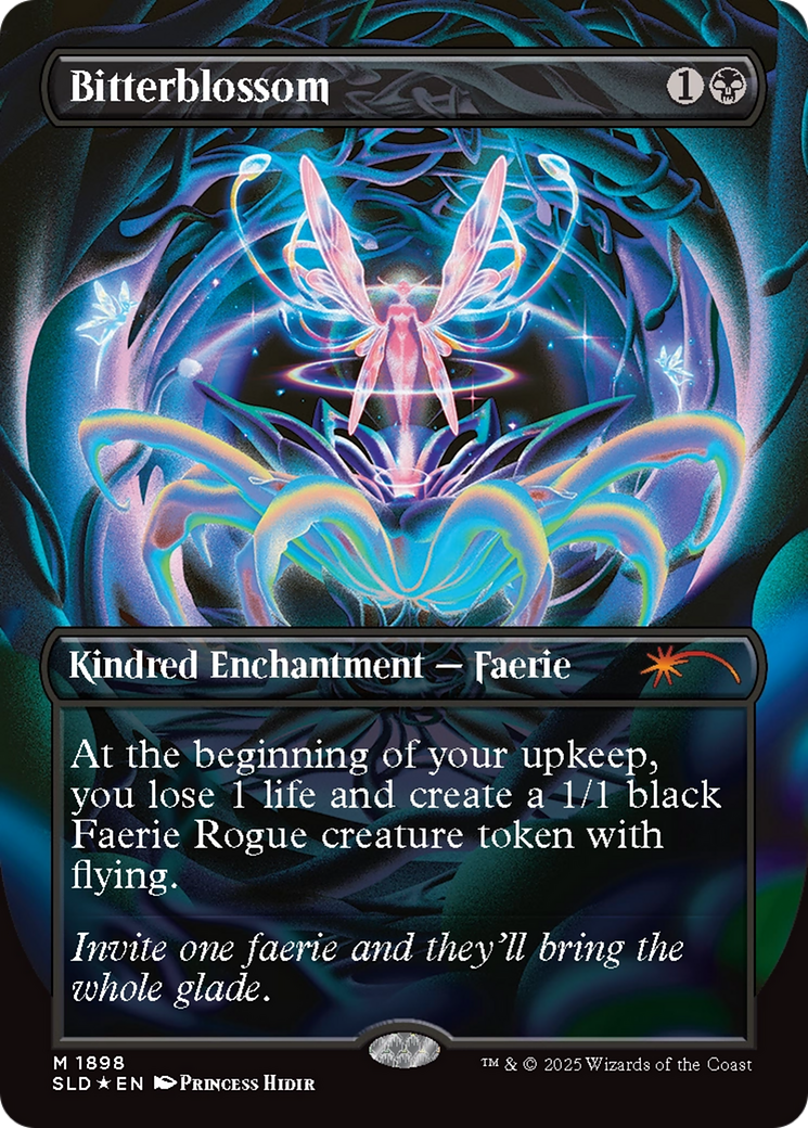 Bitterblossom (Double Rainbow Foil) [Secret Lair Drop Series] - Destination Retro