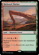 Sheltered Thicket (Ripple Foil) [Modern Horizons 3 Commander] - Destination Retro