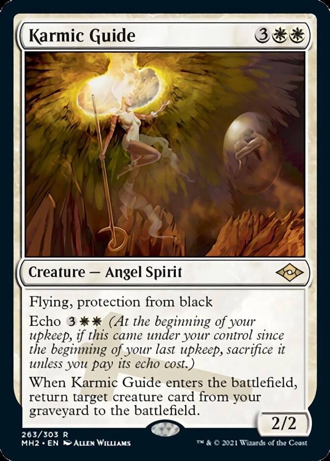 Karmic Guide (Foil Etched) [Modern Horizons 2] - Destination Retro