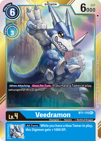 Veedramon [BT1-115] [Release Special Booster Ver.1.0] - Destination Retro