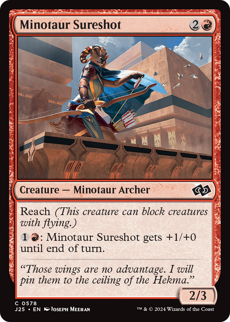 Minotaur Sureshot [Foundations Jumpstart] - Destination Retro