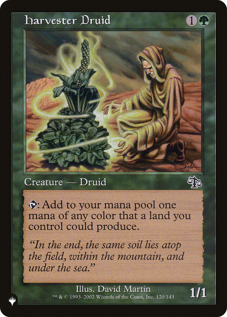 Harvester Druid [The List] - Destination Retro