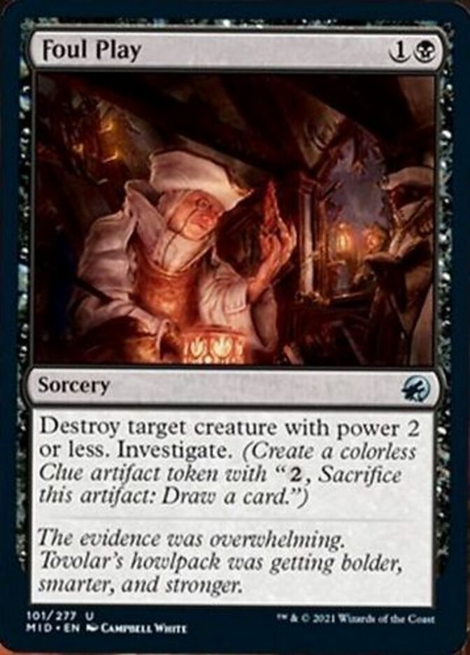 Foul Play [Innistrad: Midnight Hunt] - Destination Retro