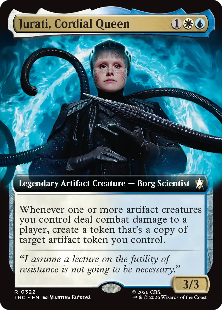 Jurati, Cordial Queen (Extended Art) [Star Trek Commander] - Destination Retro