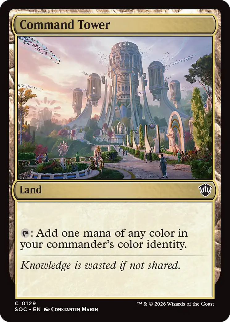 Command Tower [Secrets of Strixhaven Commander] - Destination Retro