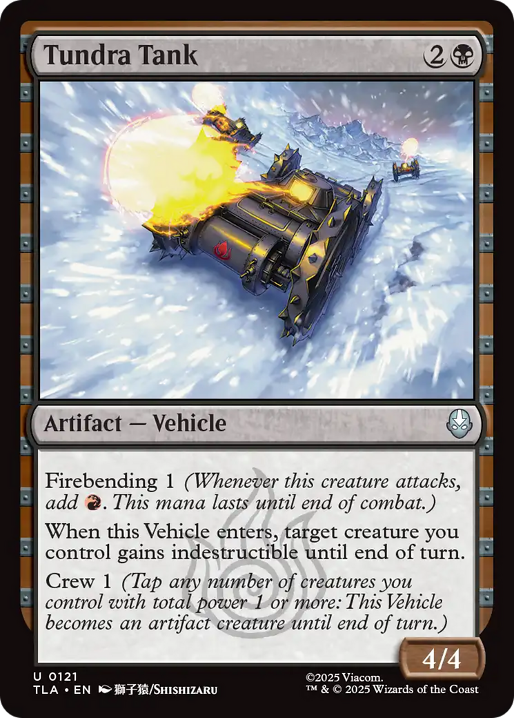 Tundra Tank [Avatar: The Last Airbender] - Destination Retro