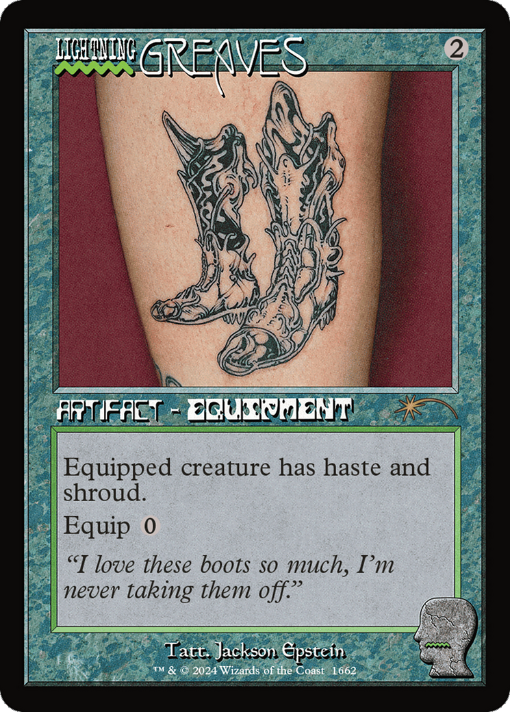 Lightning Greaves (1662) [Secret Lair Drop Series] - Destination Retro