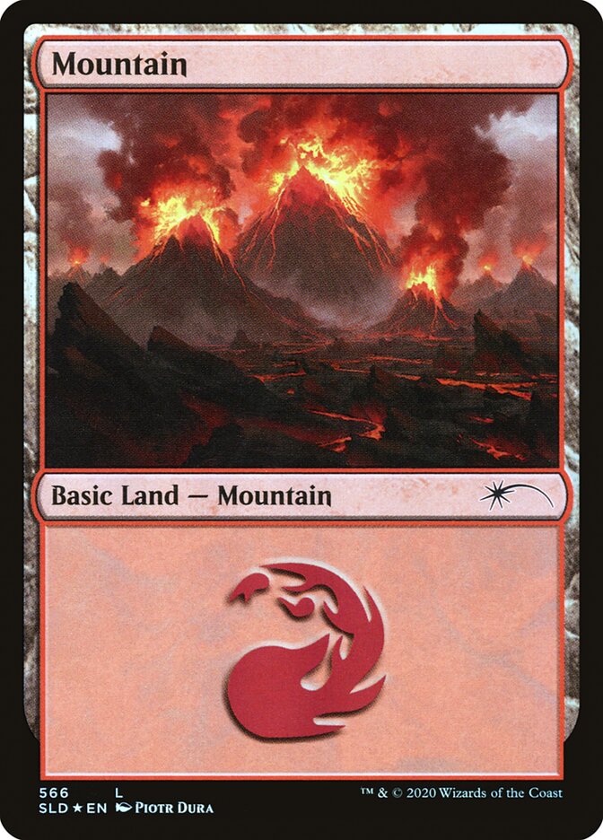 Mountain (Seismic) (566) [Secret Lair Drop Promos] - Destination Retro