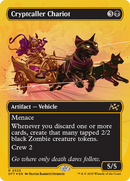 Cryptcaller Chariot (Borderless) (First-Place Foil) [Aetherdrift] - Destination Retro