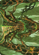 Colossal Dreadmask Art Card (Gold-Stamped Signature) [Modern Horizons 3 Art Series] - Destination Retro