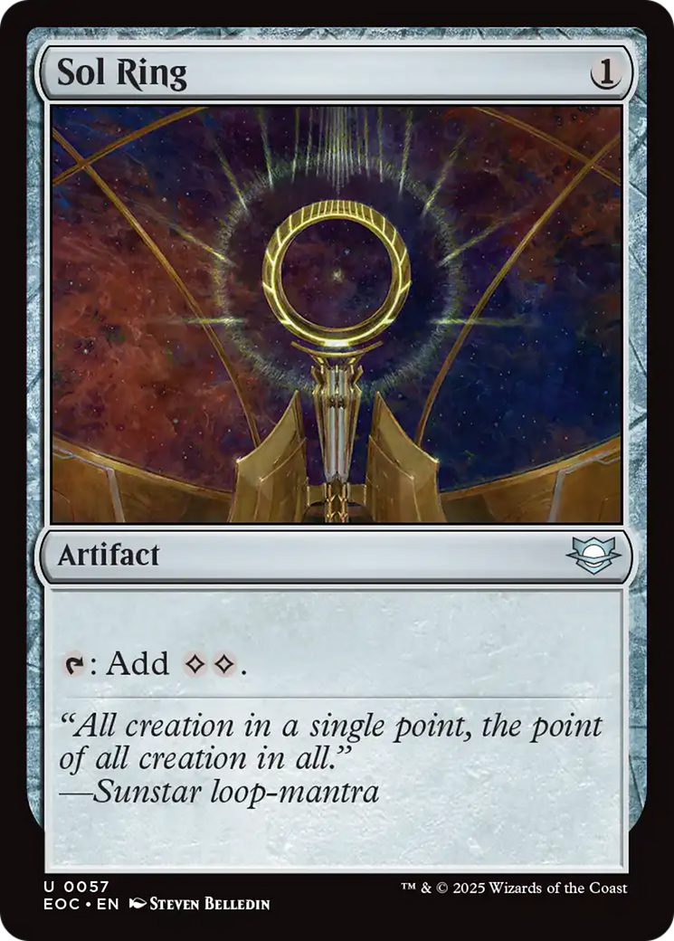 Sol Ring [Edge of Eternities Commander] - Destination Retro