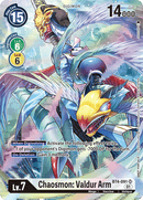 Chaosmon: Valdur Arm [BT4-091] (1-Year Anniversary Box Topper) [Promotional Cards] - Destination Retro