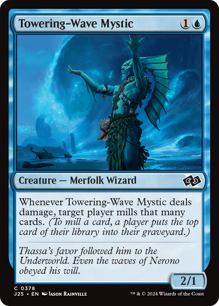 Towering-Wave Mystic [Foundations Jumpstart] - Destination Retro