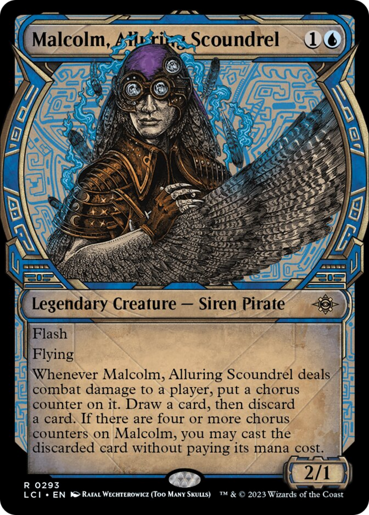 Malcolm, Alluring Scoundrel (Showcase) [The Lost Caverns of Ixalan] - Destination Retro