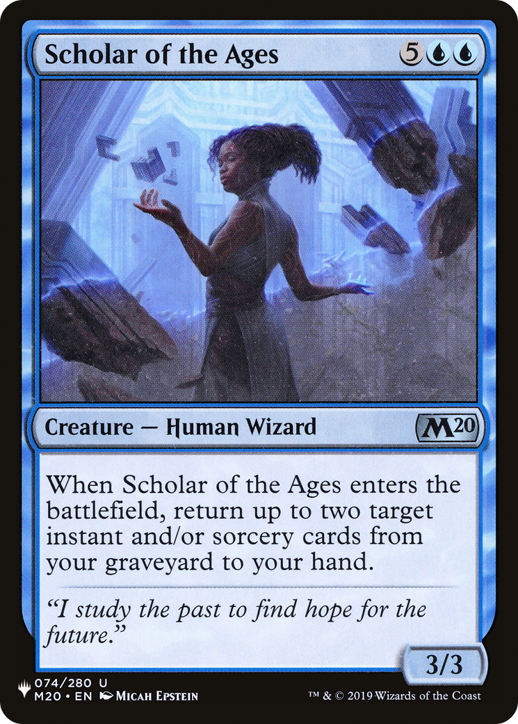 Scholar of the Ages [The List] - Destination Retro