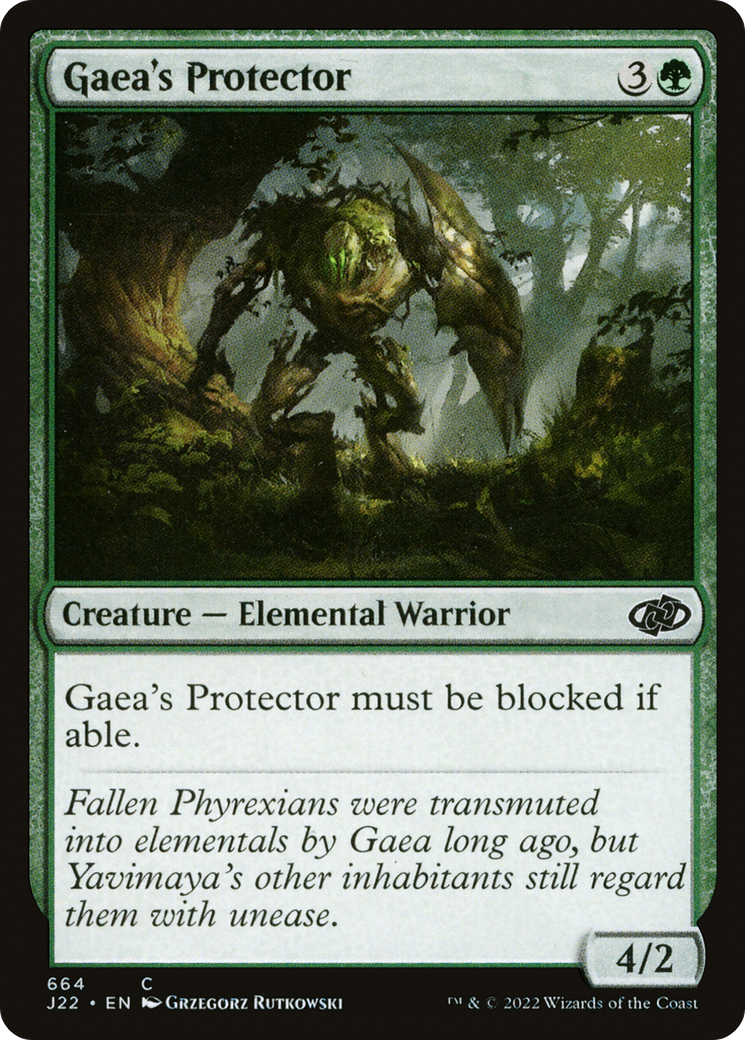 Gaea's Protector [Jumpstart 2022] - Destination Retro