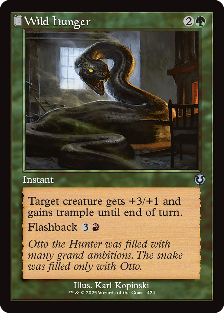 Wild Hunger (Retro Frame) [Innistrad Remastered] - Destination Retro