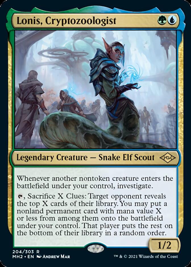 Lonis, Cryptozoologist [Modern Horizons 2] - Destination Retro