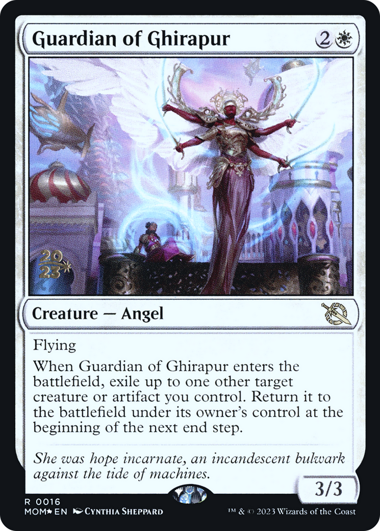 Guardian of Ghirapur [March of the Machine Prerelease Promos] - Destination Retro
