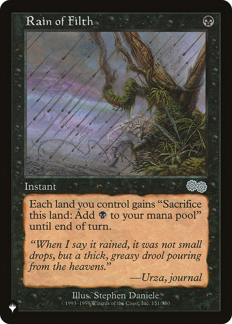 Rain of Filth [The List] - Destination Retro
