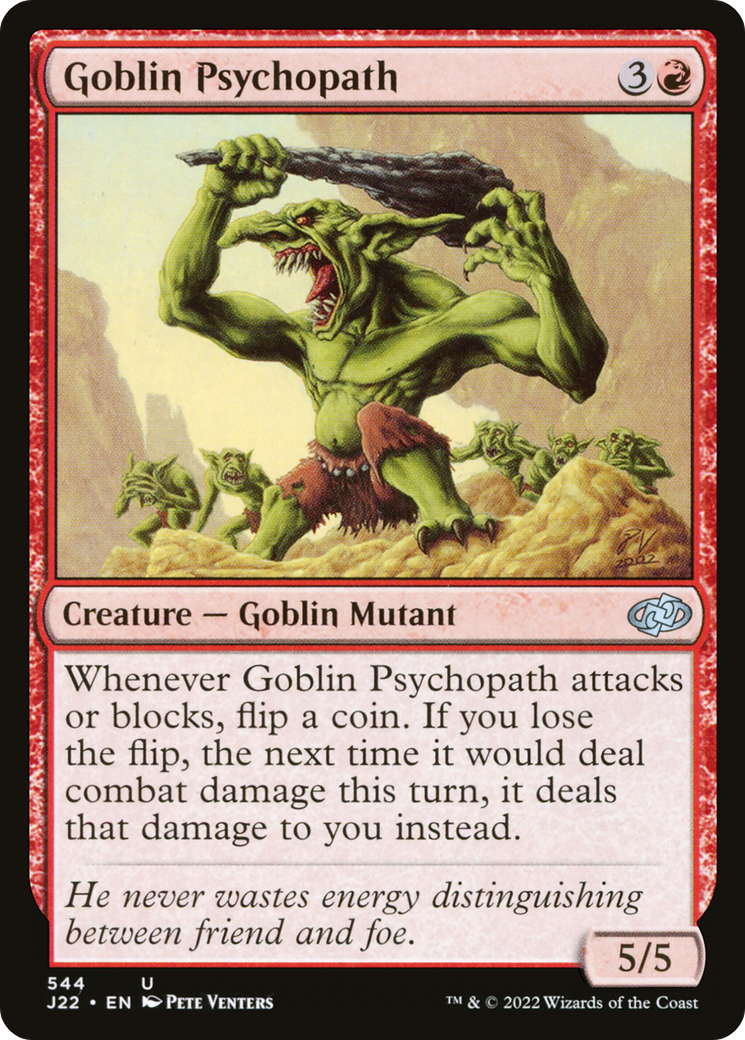 Goblin Psychopath [Jumpstart 2022] - Destination Retro