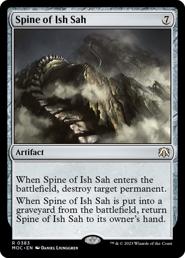 Spine of Ish Sah [March of the Machine Commander] - Destination Retro
