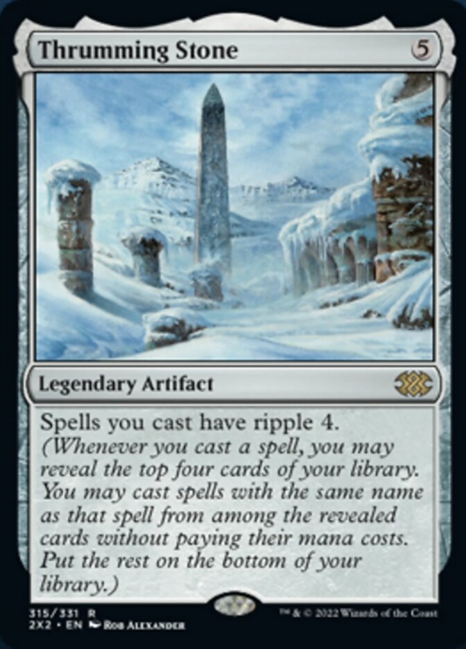 Thrumming Stone [Double Masters 2022] - Destination Retro