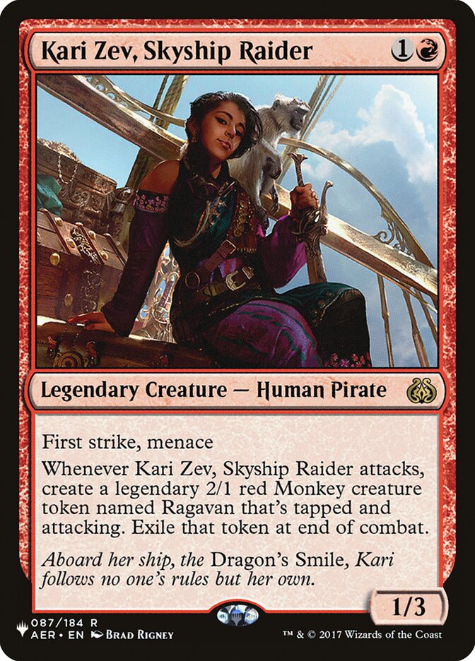Kari Zev, Skyship Raider [The List] - Destination Retro
