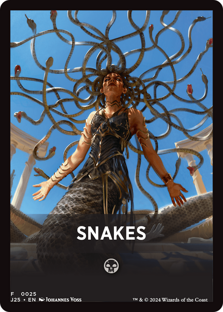 Snakes Theme Card [Foundations Jumpstart Front Cards] - Destination Retro