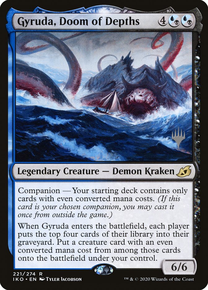 Gyruda, Doom of Depths (Promo Pack) [Ikoria: Lair of Behemoths Promos] - Destination Retro