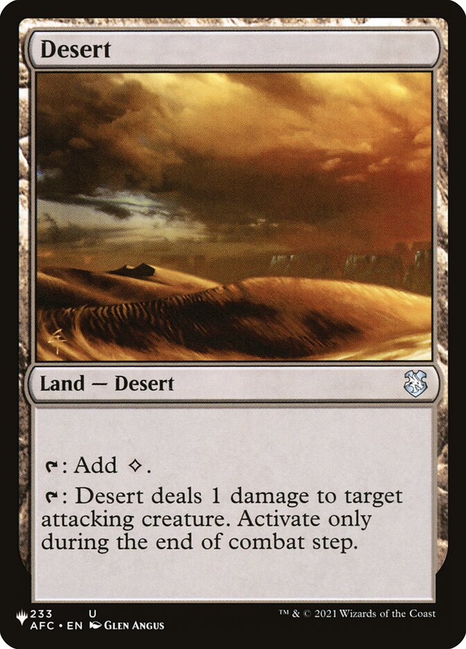 Desert [The List] - Destination Retro
