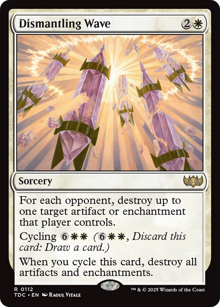 Dismantling Wave [Tarkir: Dragonstorm Commander] - Destination Retro
