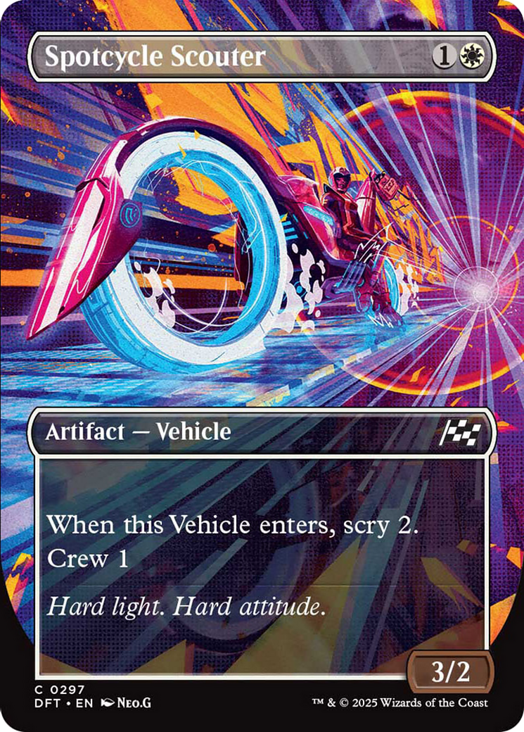 Spotcycle Scouter (Borderless) [Aetherdrift] - Destination Retro