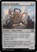 Glaring Fleshraker (Ripple Foil) [Modern Horizons 3] - Destination Retro