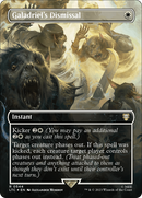 Galadriel's Dismissal (Borderless) (Surge Foil) [The Lord of the Rings: Tales of Middle-Earth Commander] - Destination Retro