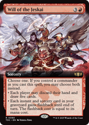 Will of the Jeskai (Extended Art) [Tarkir: Dragonstorm Commander] - Destination Retro