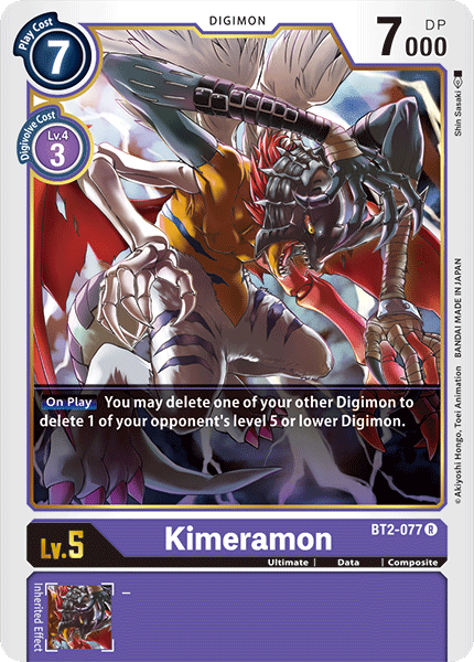 Kimeramon [BT2-077] [Release Special Booster Ver.1.0] - Destination Retro