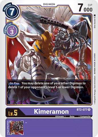 Kimeramon [BT2-077] [Release Special Booster Ver.1.0] - Destination Retro