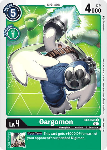 Gargomon [BT3-048] (Winner Pack Next Adventure) [Release Special Booster Promos] - Destination Retro